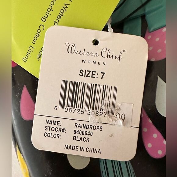 Western chief colorful rain boots - Picture 11 of 12